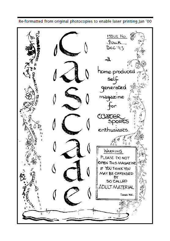 xmas 1993 edition of cascade panties wetting mag